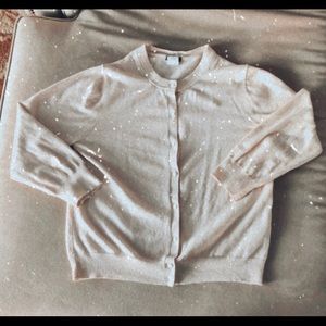 Tan CASHMERE J Crew Sweater